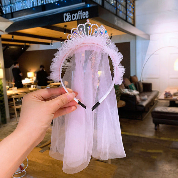 Corona Tiara Princesa para Niñas - Diadema Elegante Infantil