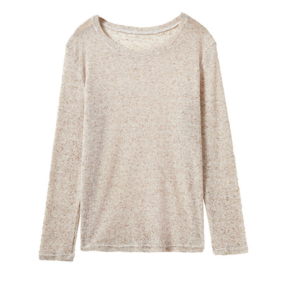 Blusa Suelta Tejida de Manga Larga Estilo Idle Premium - Image 3