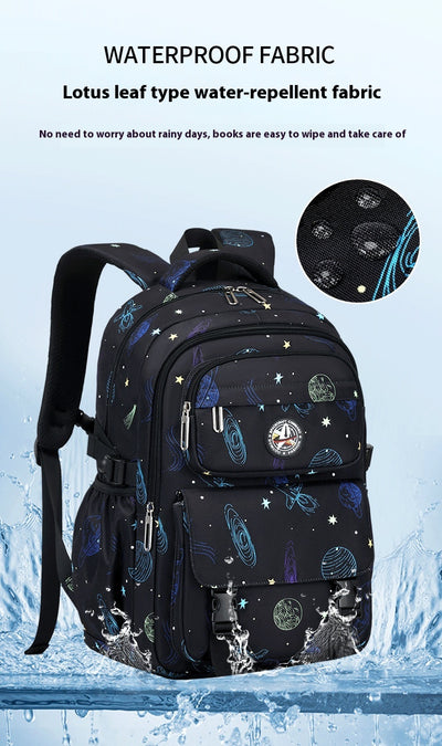 Mochila Escolar Cielo Estrellado - Diseño Moderno para Primaria y Secundaria - Image 17