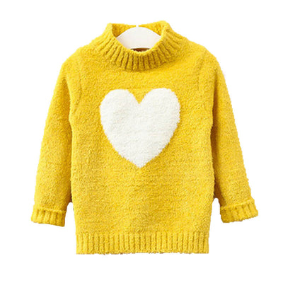 Suéter Tejido Infantil con Diseño de Amor - Pullover Moderno - Image 10