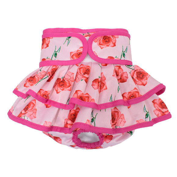Pantalón Sanitario Lavable para Perras - Pañal Reutilizable