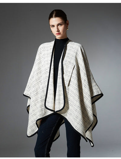 Par de Chales Beige con Hebilla para Otoño e Invierno - Image 17