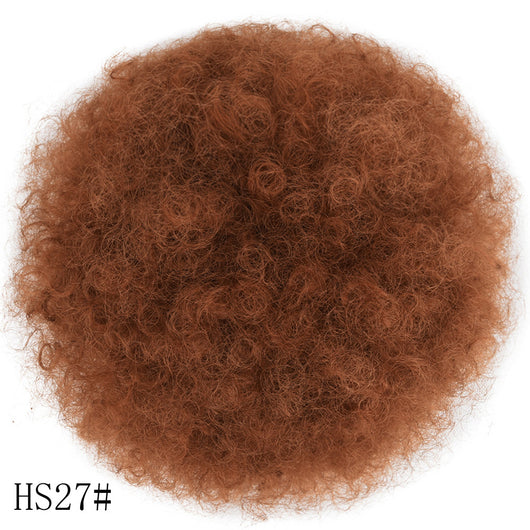 Peluca Afro Voluminosa Micro-Rizos Fluffy - Bolsa de Cabello - Image 10