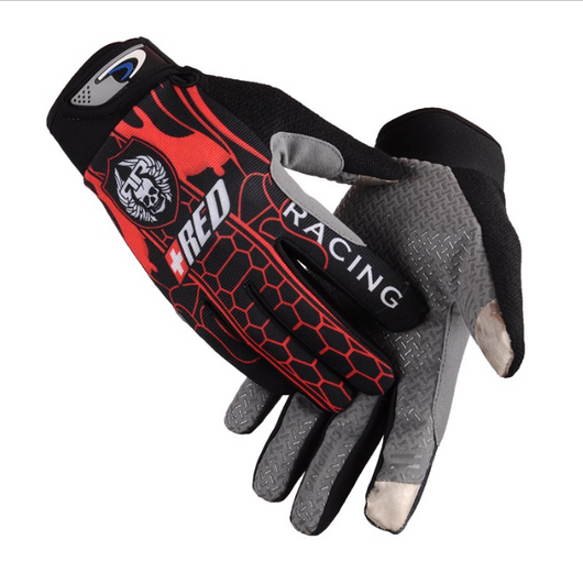 Guantes Deportivos Táctiles de Terciopelo para Montar a Caballo Resistentes al Viento - Image 3