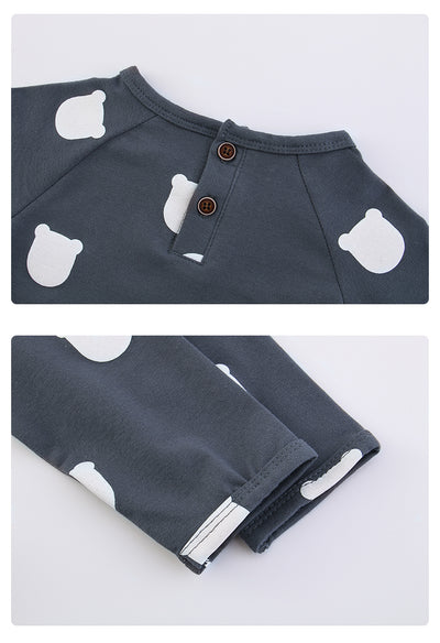 Mameluco de Algodón Estampado para Bebé Primavera Otoño - Image 8