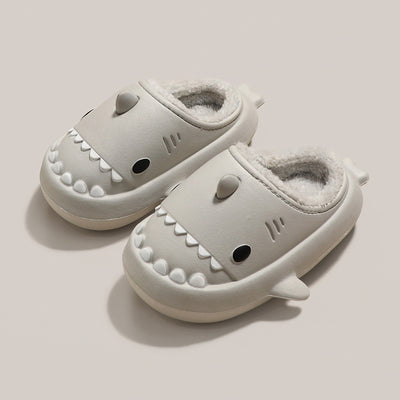 Pantuflas Tiburón Cartoon para Parejas - Zapatillas EVA Impermeables Invierno - Image 13