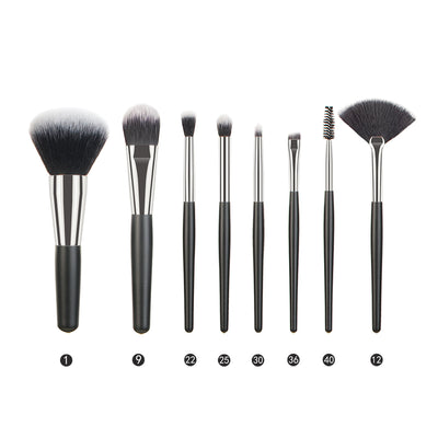 Set Completo de Brochas de Maquillaje con Cerdas Naturales - Image 4