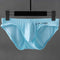 Calzoncillos Brief de Seda de Hielo para Hombre - Ropa Interior Sexy de Cintura Baja