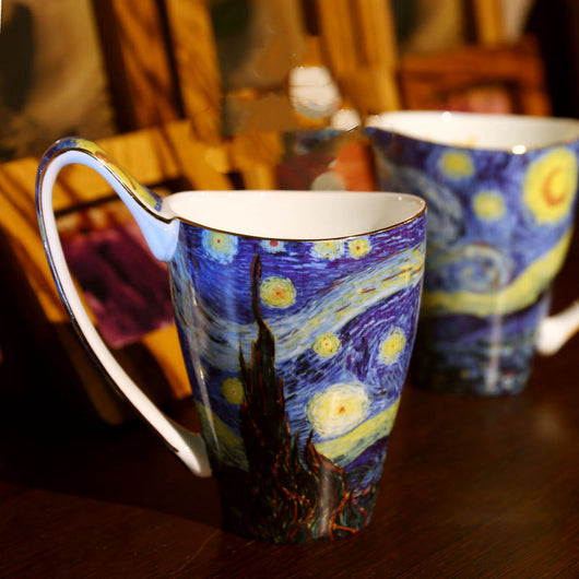 Taza Retro Europea de Gran Capacidad para Parejas - Image 8