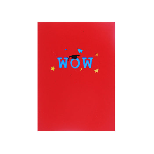 Tarjeta de Felicitación Emergente con Impresión a Color para Graduación - Image 12