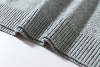 Suéter Base Layer Cuello V Manga Larga Estilo Europeo - Image 22