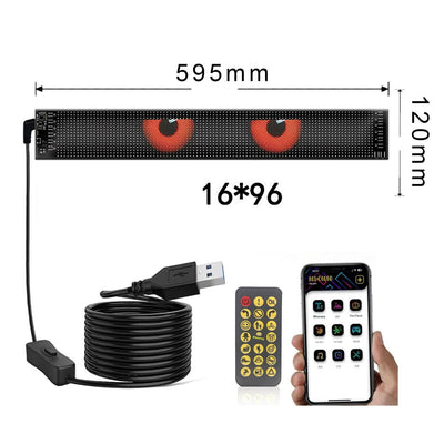 Pantalla Inteligente Bluetooth Flexible para Publicidad Automotriz - Image 7