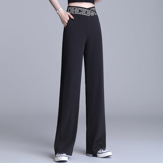 Pantalón de Cintura Alta Drapeado con Efecto Reductor - Image 14
