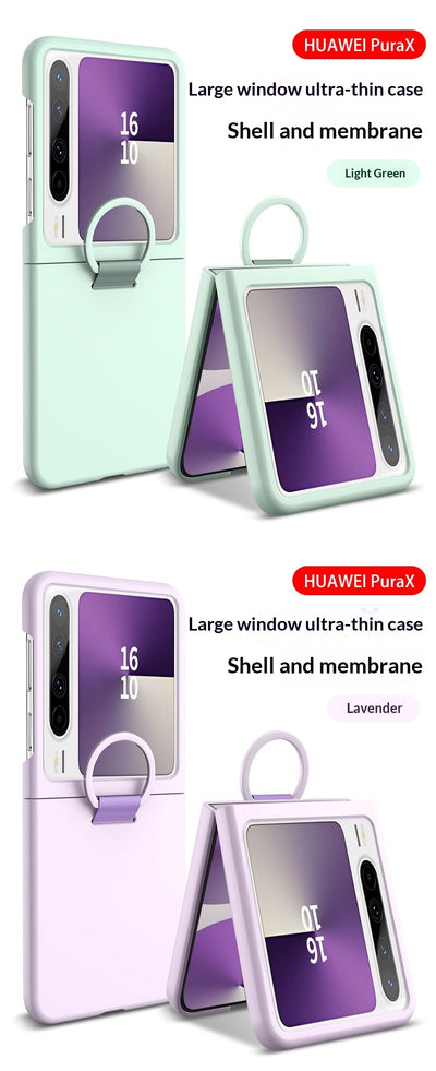 Funda Plegable para Teléfono con Ventana Grande y Anillo Protector Ultrafina - Image 15
