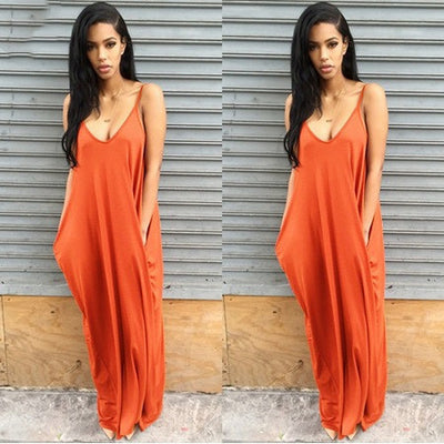 Vestido Largo Casual de Verano Tallas Grandes para Mujer - Image 9