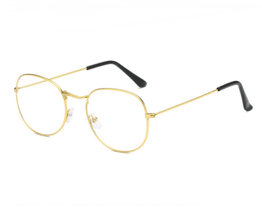 Gafas Retro Coreanas de Marco Pequeño con Espejo Plano y Metal - Image 7