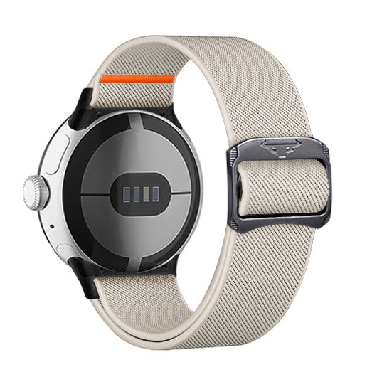 Correa de Reloj Elástica Tejida Nylon con Hebilla Cabeza de Res - Image 31