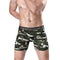 Boxers Largos de Algodón con Estampado Camuflaje para Hombre