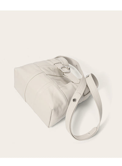 Bolso Bucket de Cuero Genuino con Costura Artesanal - Image 11