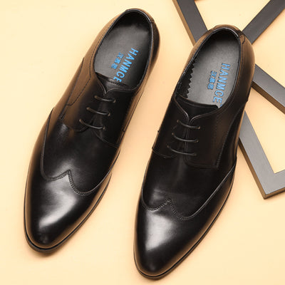 Zapatos de Cuero para Hombre con Punta Afilada - Estilo Ejecutivo - Image 11