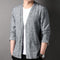 Camisa Casual Manga Larga Escote V para Hombre
