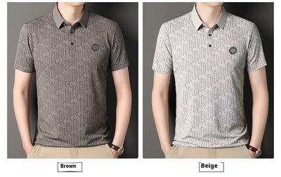 Playera Manga Corta Ice Silk para Hombre - Frescura Total en Verano - Image 14