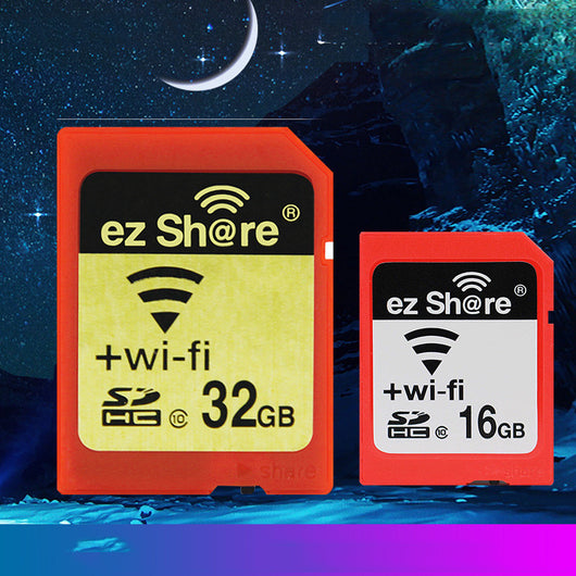 Tarjeta de Memoria WiFi 16GB/32GB para Cámaras Digitales Profesionales