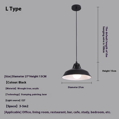 Lámpara Colgante Minimalista de Diseño Moderno para Restaurante y Bar - Image 15
