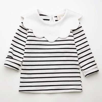 Blusa de Cuello Pétalos para Bebé - Image 7