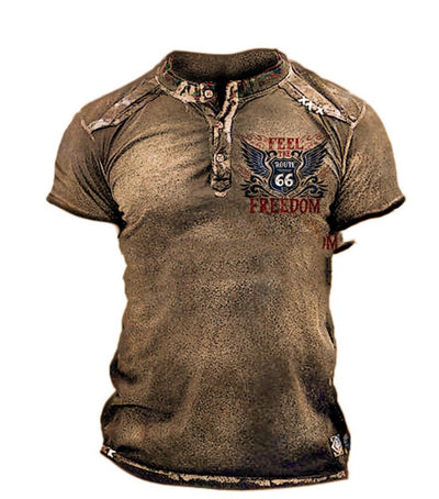 Camiseta Casual Estampada de Manga Corta para Hombre - Image 4