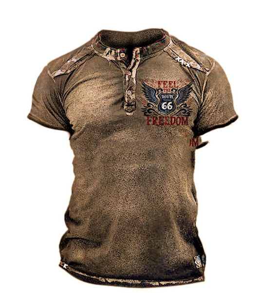 Camiseta Casual Estampada de Manga Corta para Hombre - Image 4