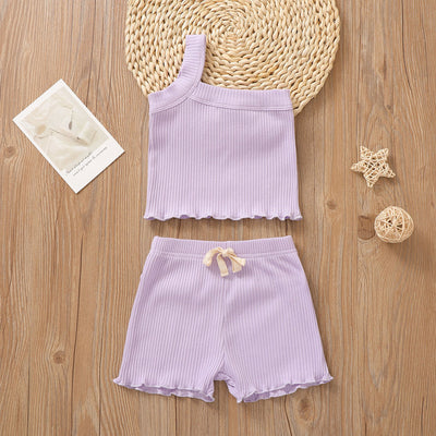 Conjunto de Verano para Bebé - Chaleco sin Mangas y Shorts 2 Piezas - Image 5