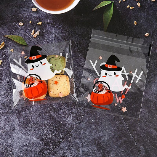 Bolsas Autoadhesivas para Snacks con Diseños de Halloween - Image 13