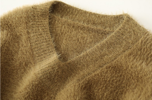 Suéter Oversize Esponjoso para Otoño e Invierno - Image 13