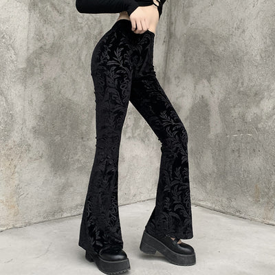 Pantalones Anchos de Ante Repujado para Estudiante - Image 10