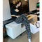 Pantalón Largo Cintura Alta Recto Slim Otoño Casual