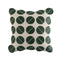 Geometría De Puntos Verdes Sin Relleno De Almohada 45 X 45 Cm