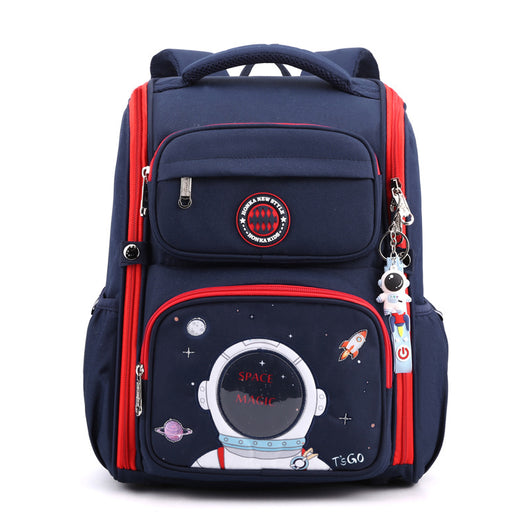 Mochila Escolar Tridimensional Estilo Occidental Ligera para Primaria - Image 8