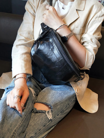 Bolso Bandolera de Cuero Genuino con Correa Ancha Ajustable - Image 35