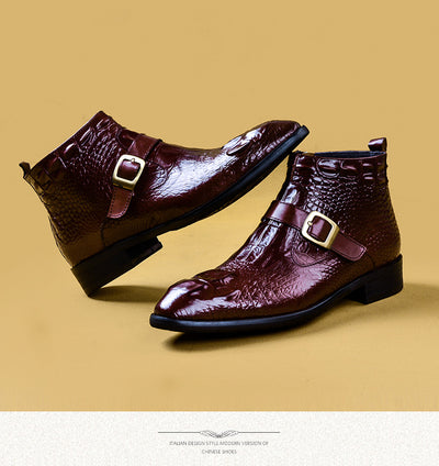 Zapatos Formales de Cuero Premium Estilo Británico para Hombre - Image 11