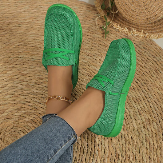 Mocasines Cómodos Talla Grande con Cordones y Diseño Slip-On - Image 16