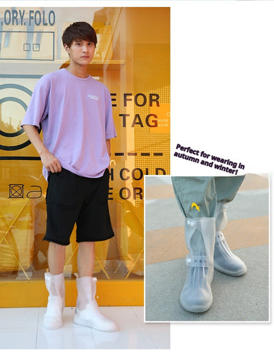 Botas Impermeables de Goma para Toda la Familia - Diseño Clásico de Doble Cierre - Image 31