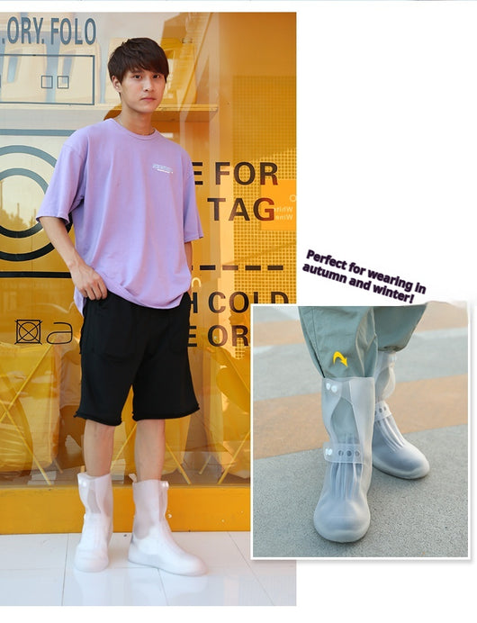 Botas Impermeables de Goma para Toda la Familia - Diseño Clásico de Doble Cierre - Image 31
