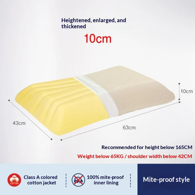 Almohada Ergonómica Reforzada de Alto Loft para Dormir de Lado - Image 10