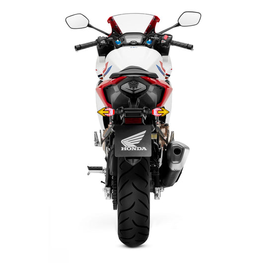 Luces Direccionales LED de Doble Color para Moto con Guía de Luz en Flecha - Image 4
