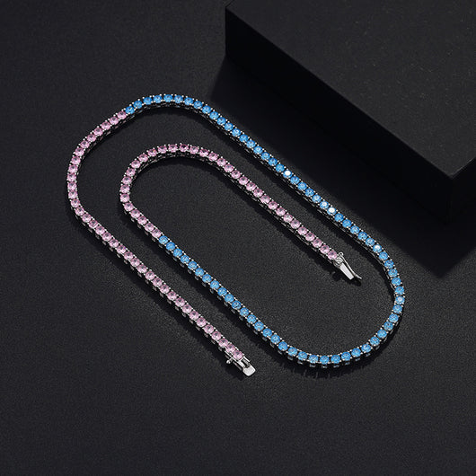 Cadena Tenis de Diamantes Completos - Accesorio Versátil Eslabón Cubano - Image 12