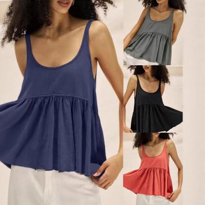 Blusa Camisola Combinada Perfecta para Primavera y Verano