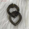 Black Heart Gold Leaf Picture Frame, Gold Leaf