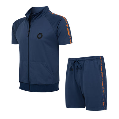 Cardigan Deportivo Tallas Grandes para Hombre con Líneas Contrastantes - Image 4