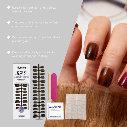 Uñas Postizas Efecto Felino con Luz Brillante - Image 8